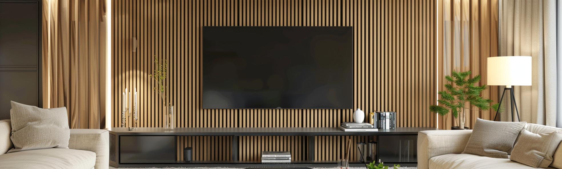 Enjoy Quieter Rooms with Our Advanced Wood Slat Acoustic Panels