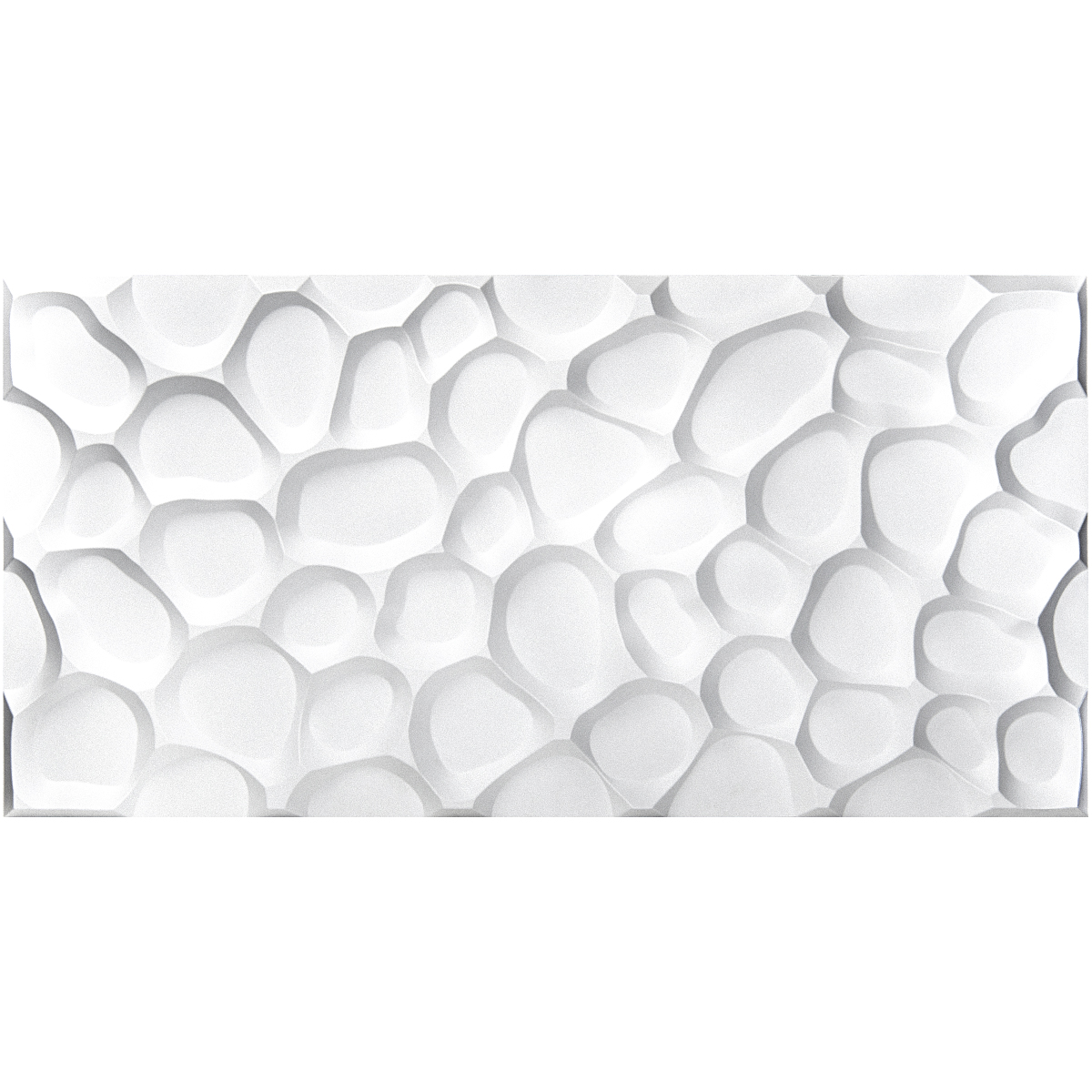 A10038 - Textures 3D Wall Panels White Diamond Wall Design, 12 Tiles 32 SF