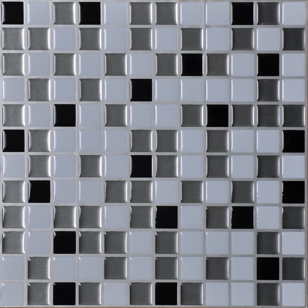 Peel and Stick Wall Tiles Kitchen Backsplash Sticker, Set of 6