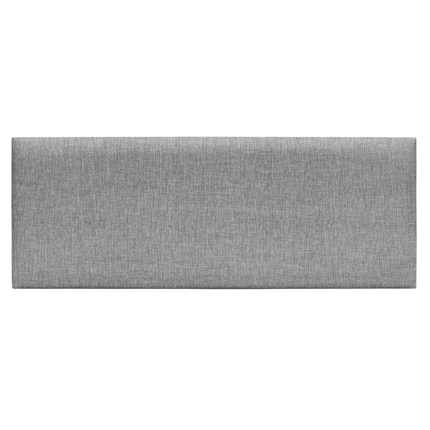 Upholstered Headboard Queen - Set of 8 panels Removable Accent Leather Wall Panels - Gray 31.5