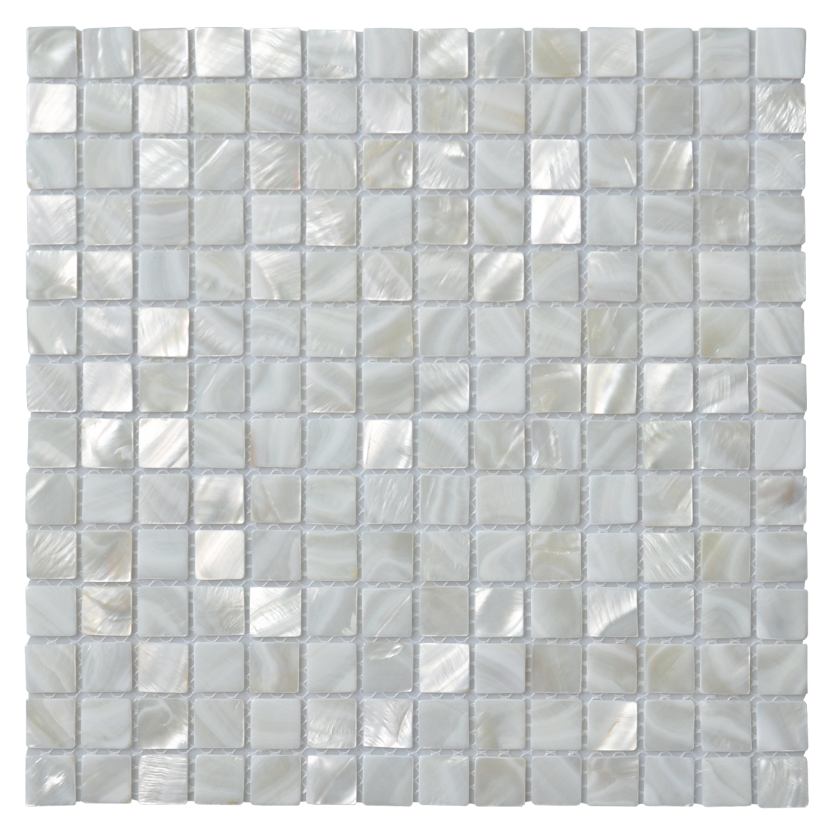 A18010 - Art3d Oyster Mother of Pearl Square Shell Mosaic for Kitchen Backsplashes, Bathroom Walls, Spa Tile, Pool Tile