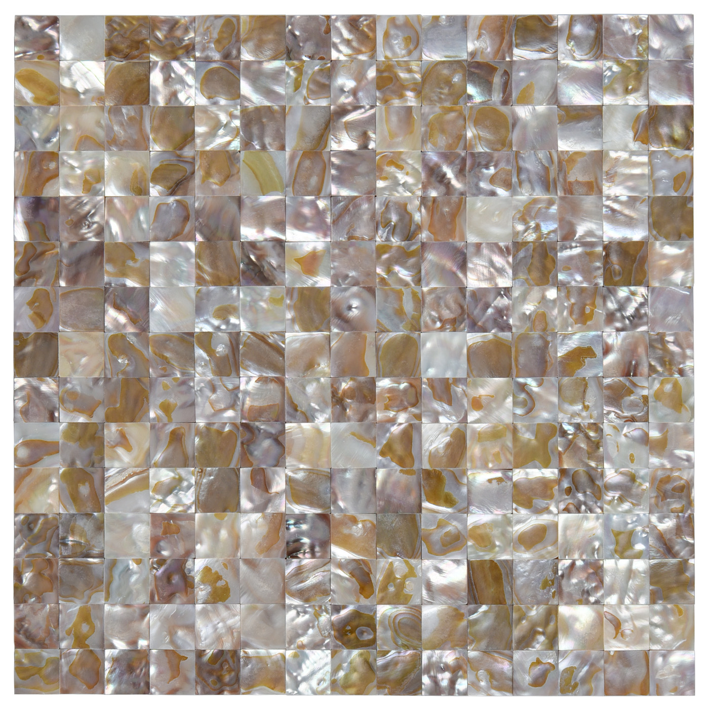 A18008 - Mother of Pearl Colorful Mini Square Mosaic Tile 12