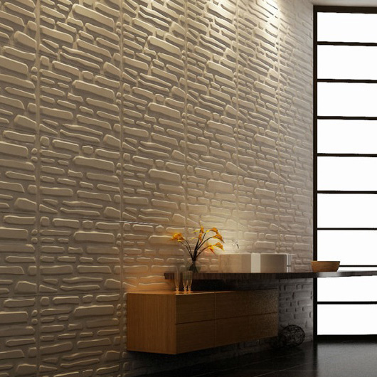 A10015 - TV Background 3D Wall Paper 12 Panels 3 m²