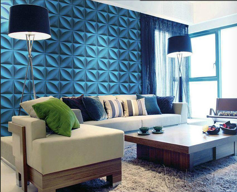 Interior Design Templates - Living Room Wall Panels