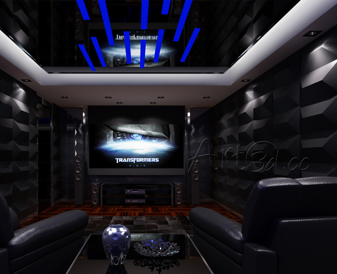 Home Theatre Wall Ideas