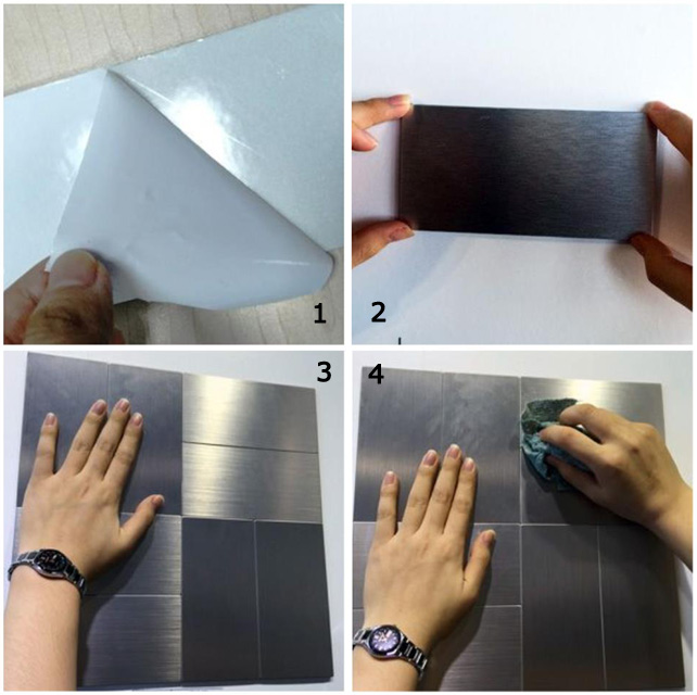 Peel-and-Stick Metal Tile Installation Guide