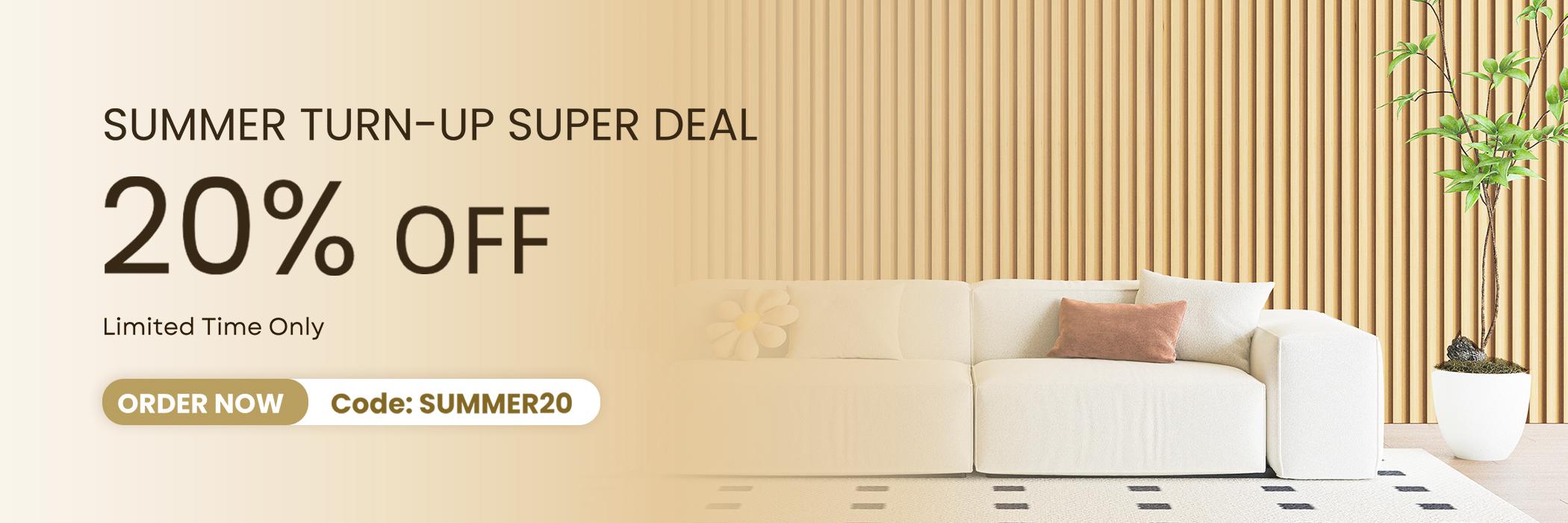 Summer super Deal 20% off