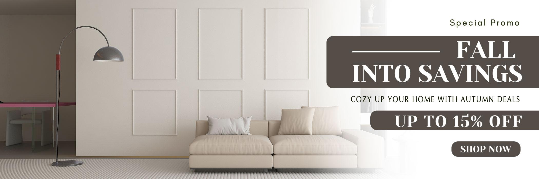 Autumn super Deal 15% off