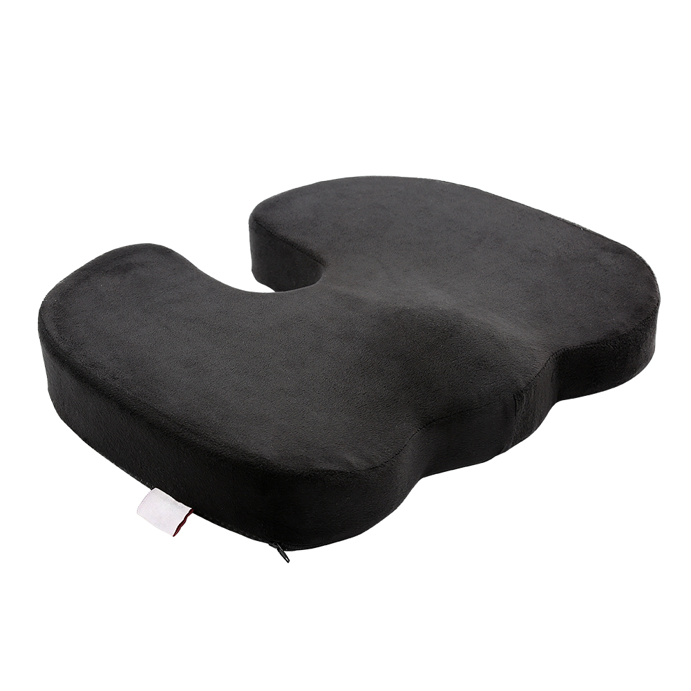 Simoniz Memory Foam Seat Cushion, Black