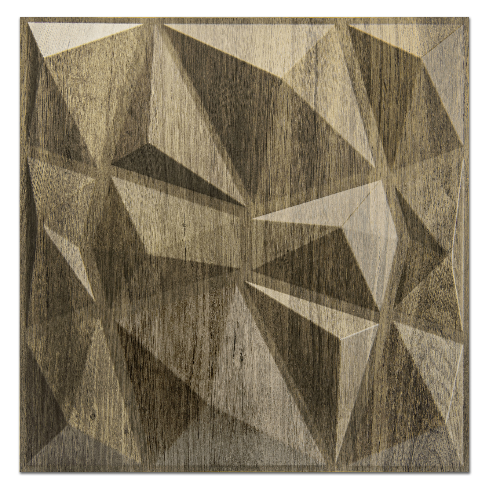 Art3d Textures 3D Wall Panels Gray Diamond Design Pack of 12 Tiles 32 Sq Ft  PVC