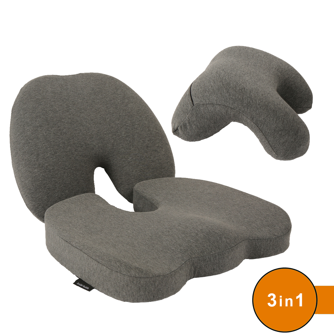 High Quality Car Cushion Set Memory Foam Car Lumbar Support Set