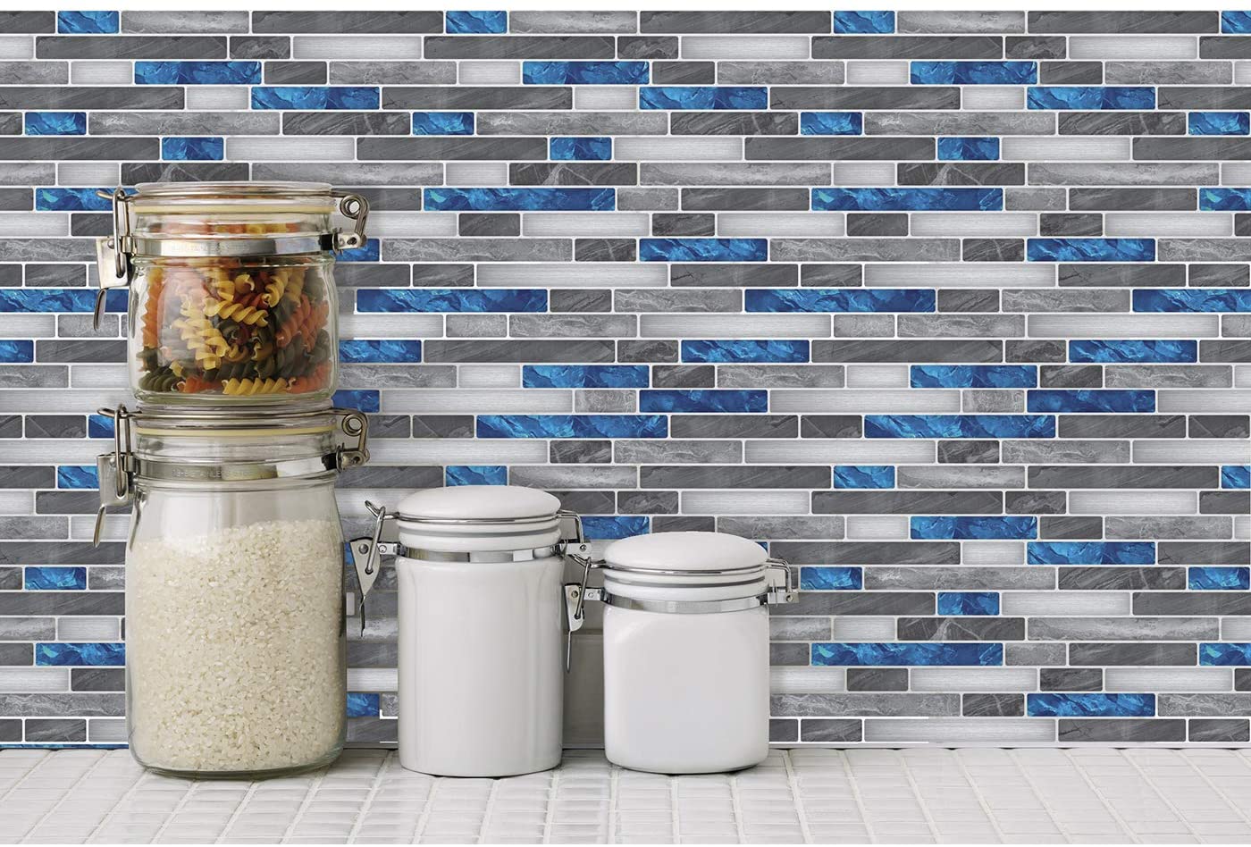 peel and stick wall tile for kitchen backsplash