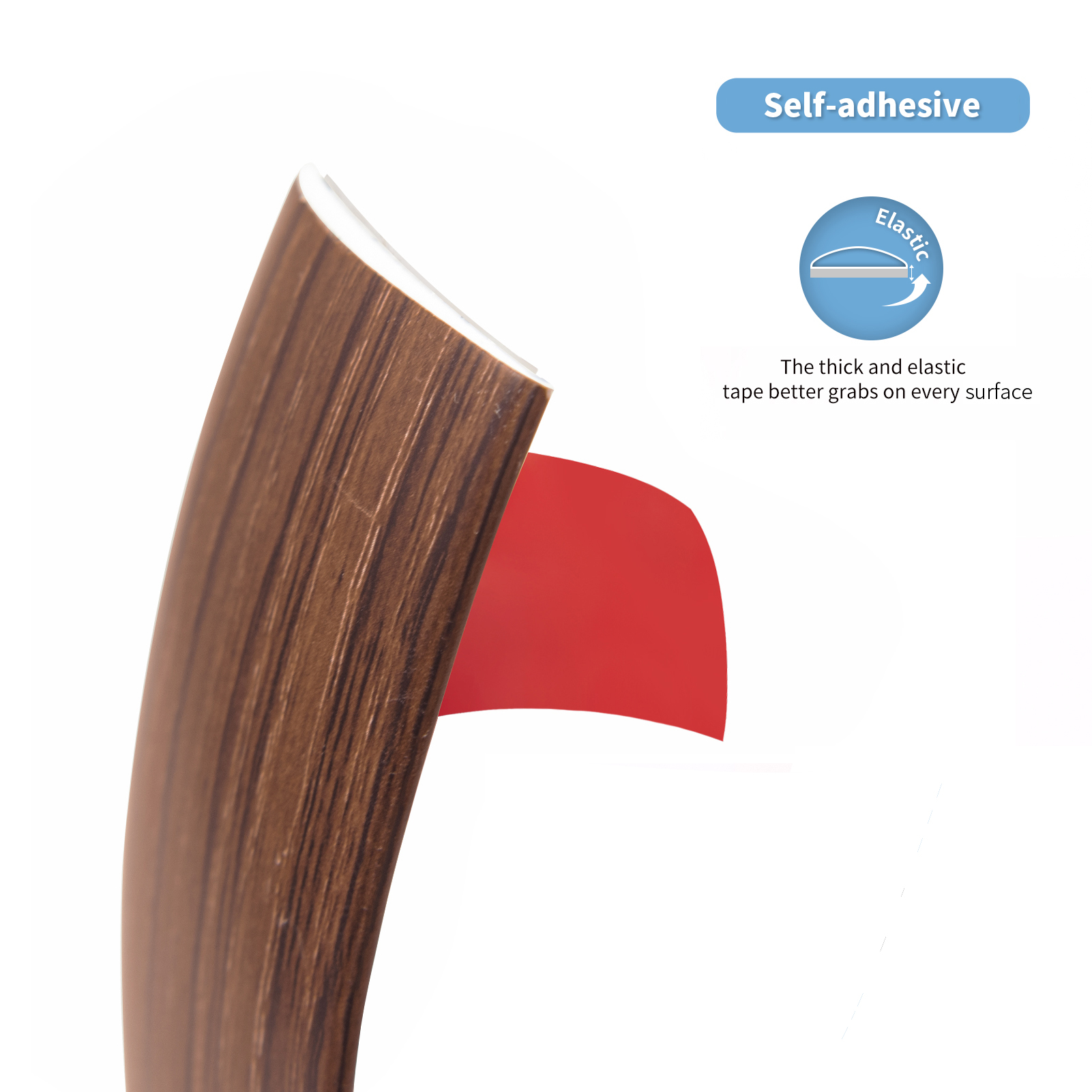 A17956-Art3d 10ft Self Adhesive Vinyl Floor Transition Strip