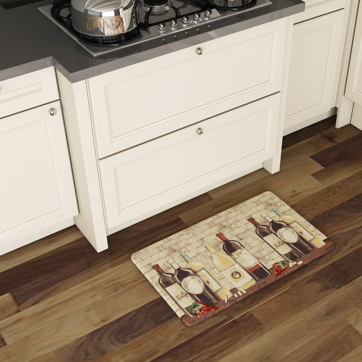 Art3d Y23940 - Anti-Slip Anti-Fatigue Memory Form Kitchen Comfort Mat, 18 x 30