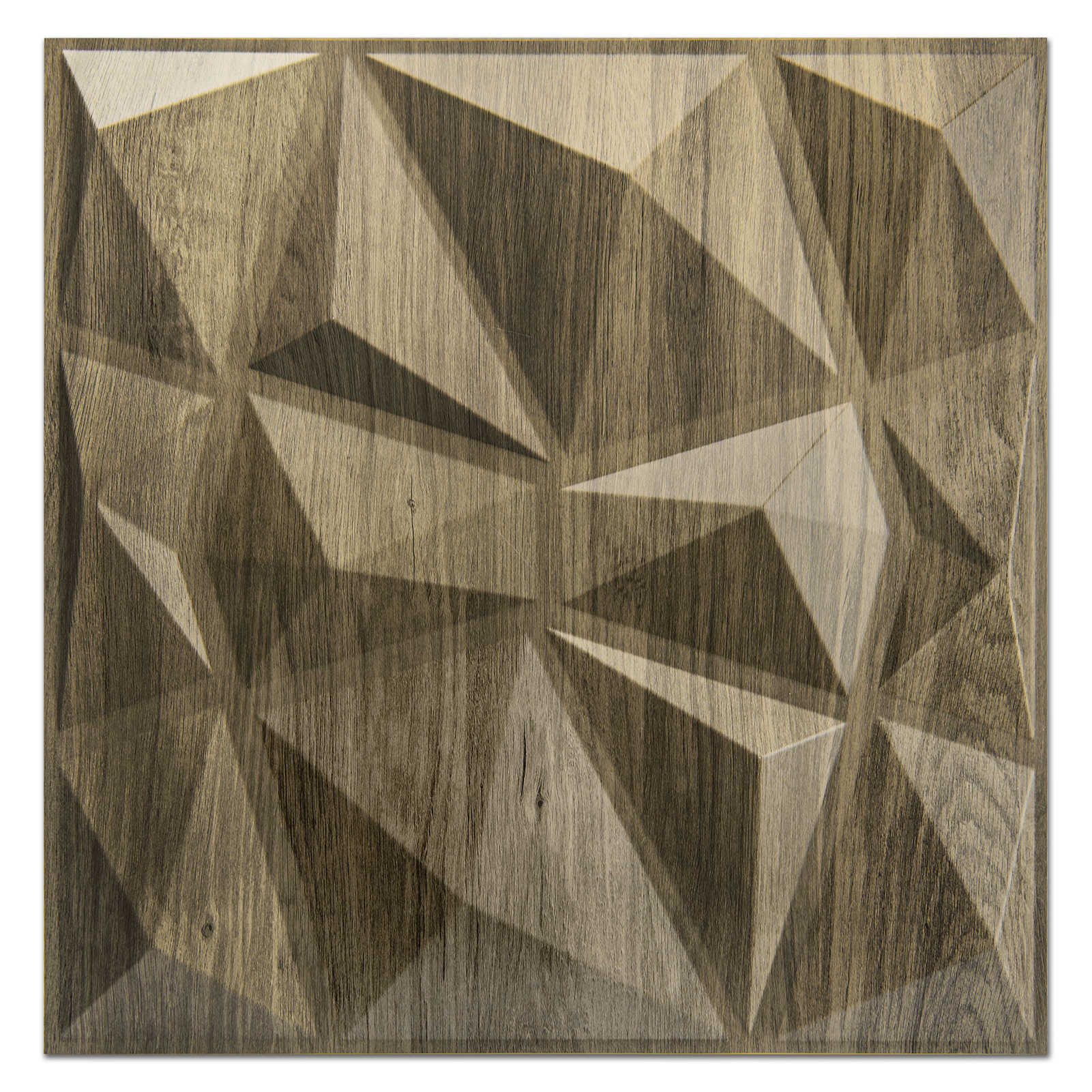 20Pzs Paneles Decorativos 3d para Pared Diagonal 50x50cm 5m2