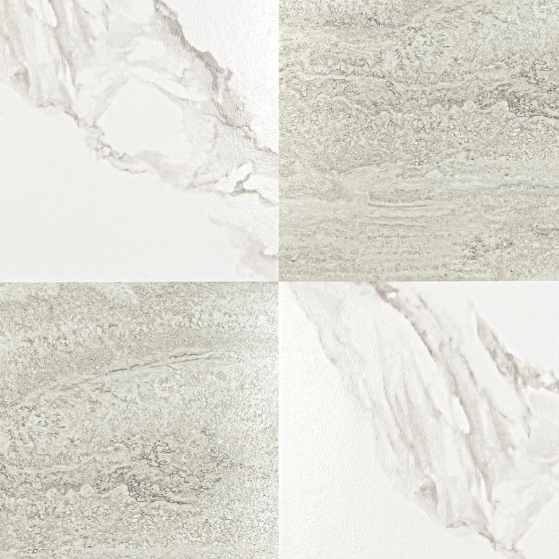 White & Beige Marble