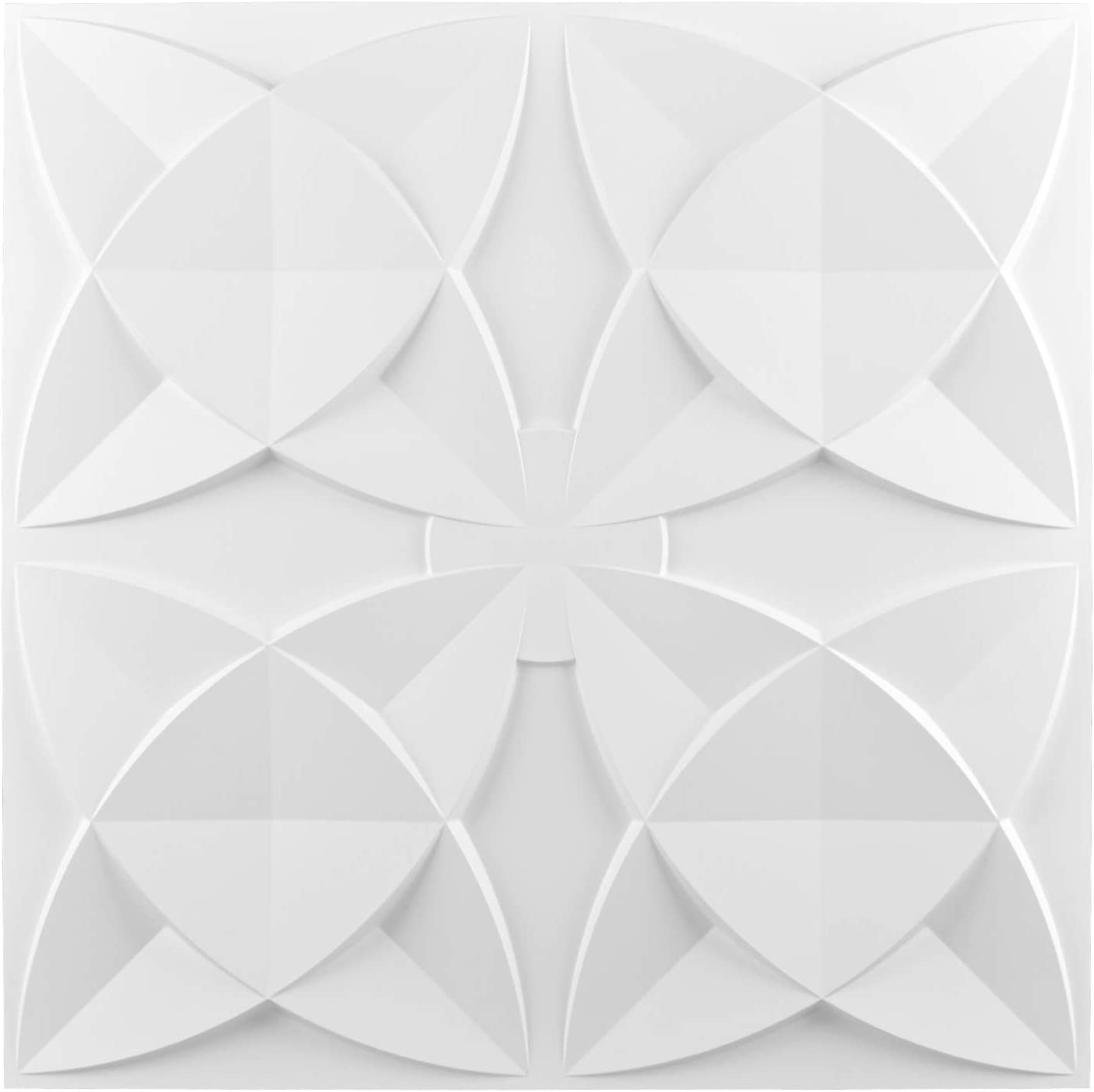 Art3d Decorative Drop Ceiling Tile 2x2 Pack of 12pcs, Glue up Ceiling
