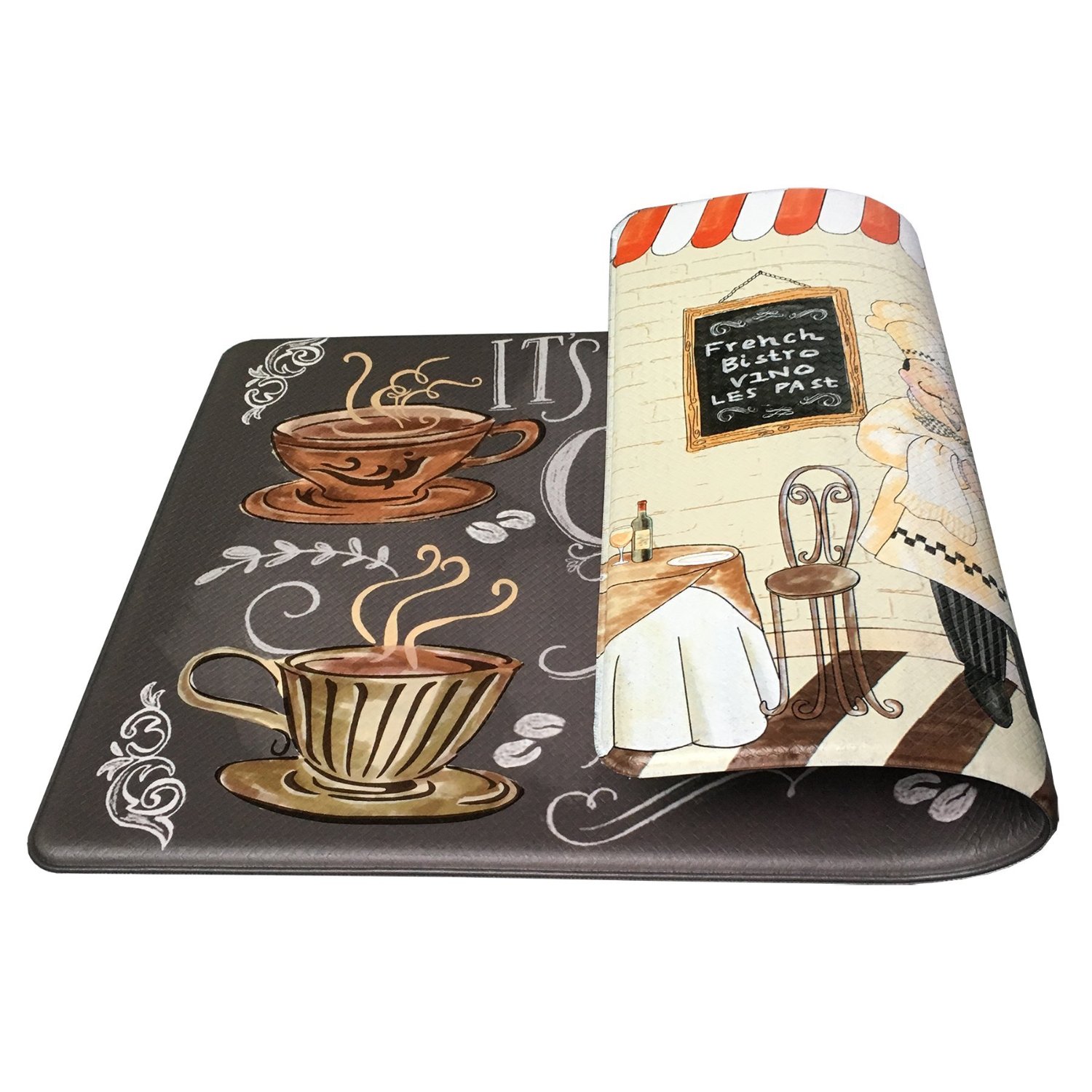 Art3d 27.95x17.32 Anti Fatigue Mat Cushioned Kitchen Mat Non Slip