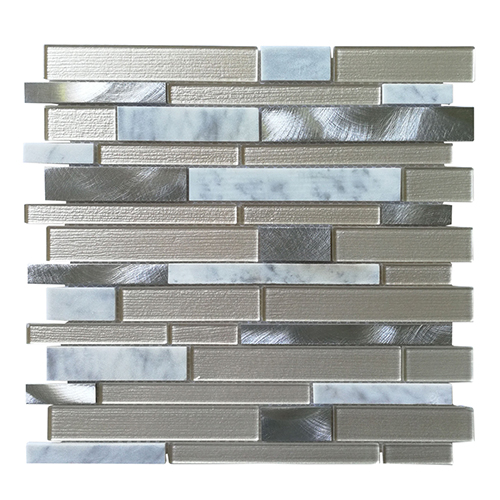 Art3d Glass Mosaic Tile for Kitchen Backsplash / Bathroom Backsplash (10 Pack)
