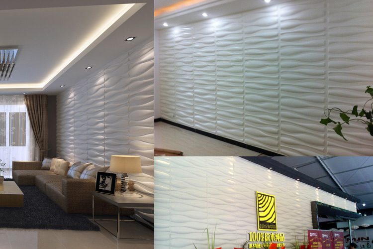 3D Surface PVC Cladding For Home and Business