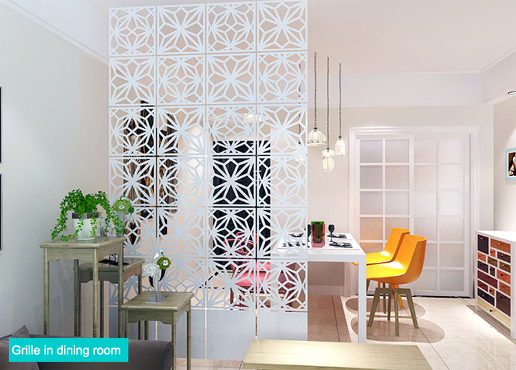 hang grille screen wall art