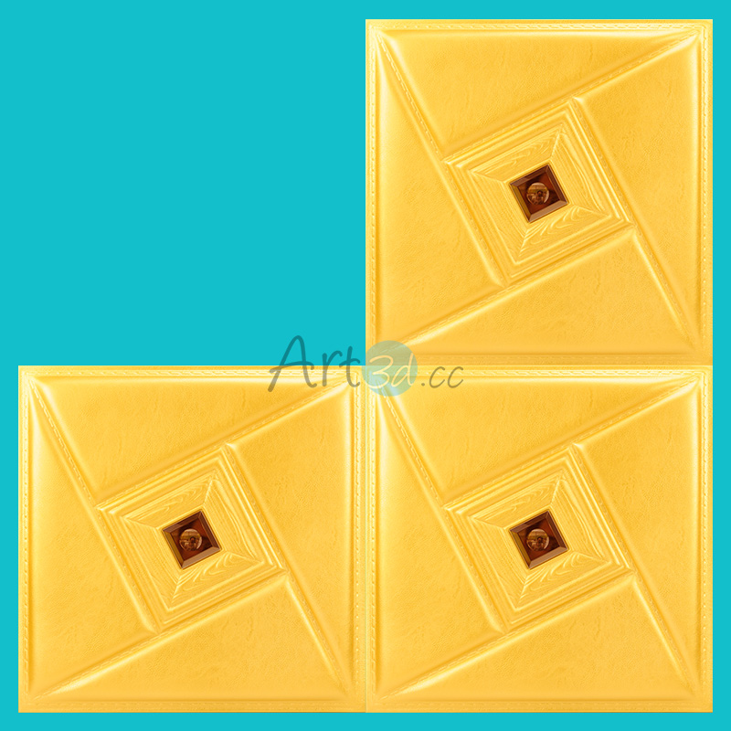 Embossed Leather Wall Art