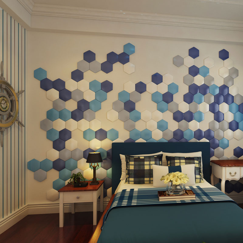 3D Leather Mosaic Tile, Premium Quality Faux Leather Tiles