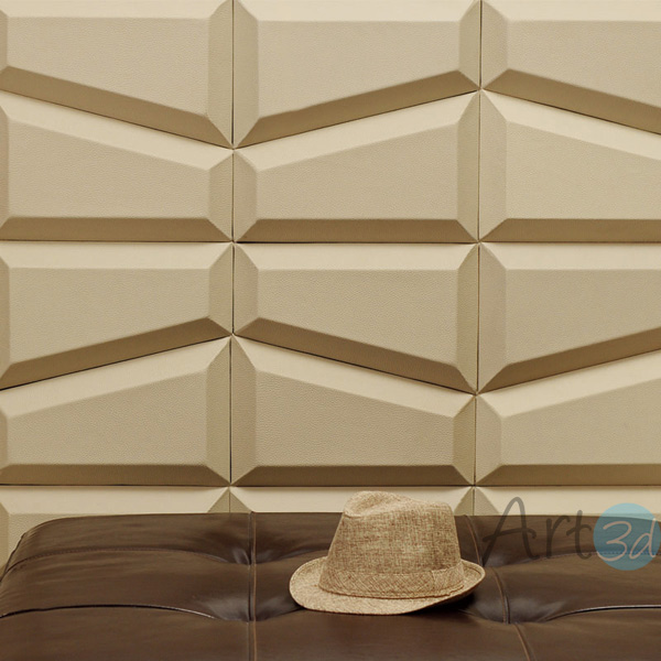A12010 Faux Leather Wall Tiles 1 Piece