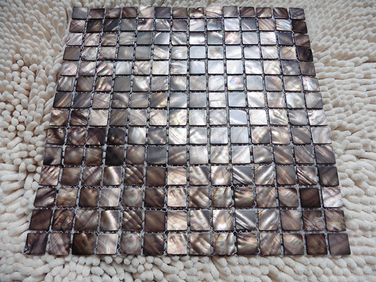 pearl mosaic tile backsplash tile positive