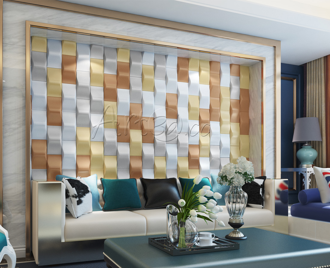 3d wall panels living room