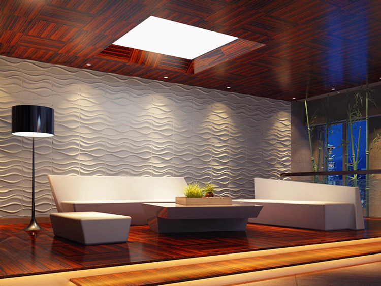 3D Wall Panels Plant Fiber