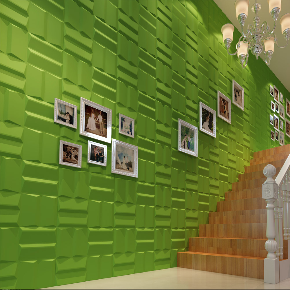 Acoustic Leather Panel for Wall PU Material Panels 23.6x23.6In