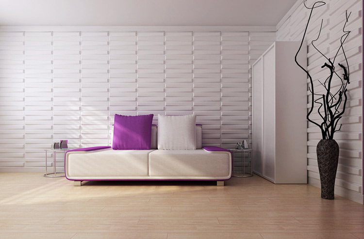 threedwall waves paintable paneling