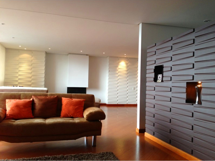 threedwall waves paintable paneling