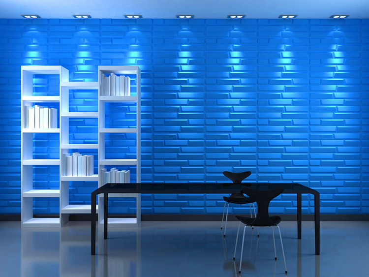 3D Bricks Wall Panels